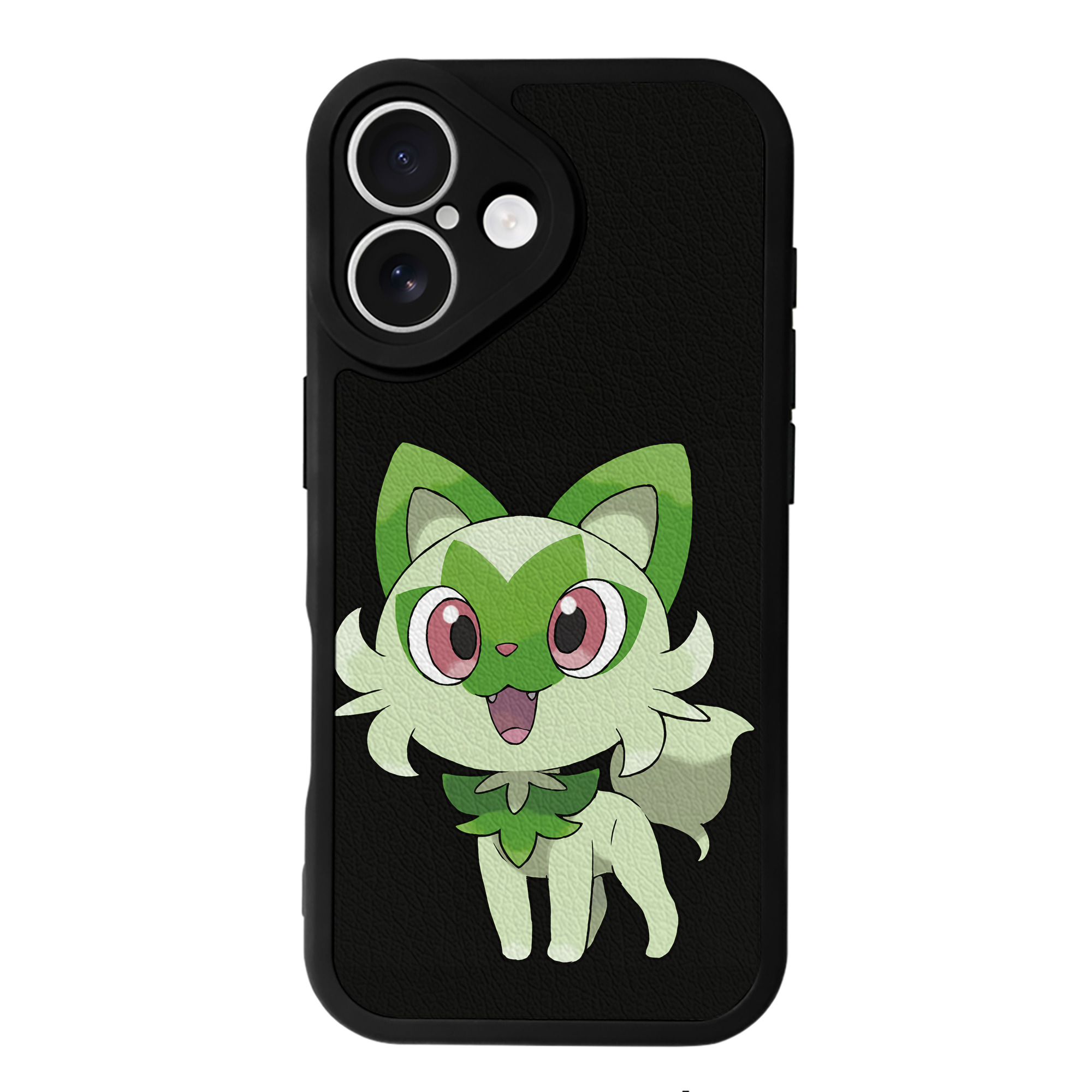（画像用） ポケットモンスター Pokémon 【iPhone 16シリーズ対応】シリコンスマホケース（レザー調） 材質：シリコン